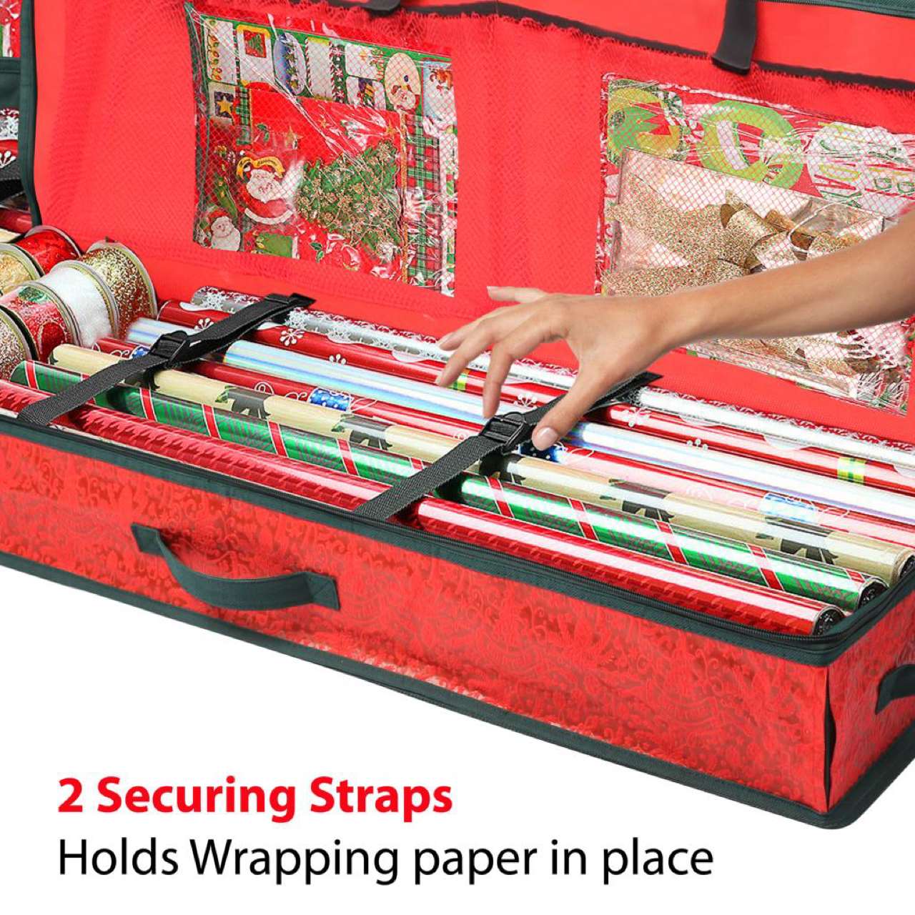 Christmas Xmas Wrapping Paper Storage Bag Gift Wrap Decoration Tidy Organiser Christmas Xmas Wrapping Paper Storage Bag Gift Wrap Decoration Tidy Organiser
